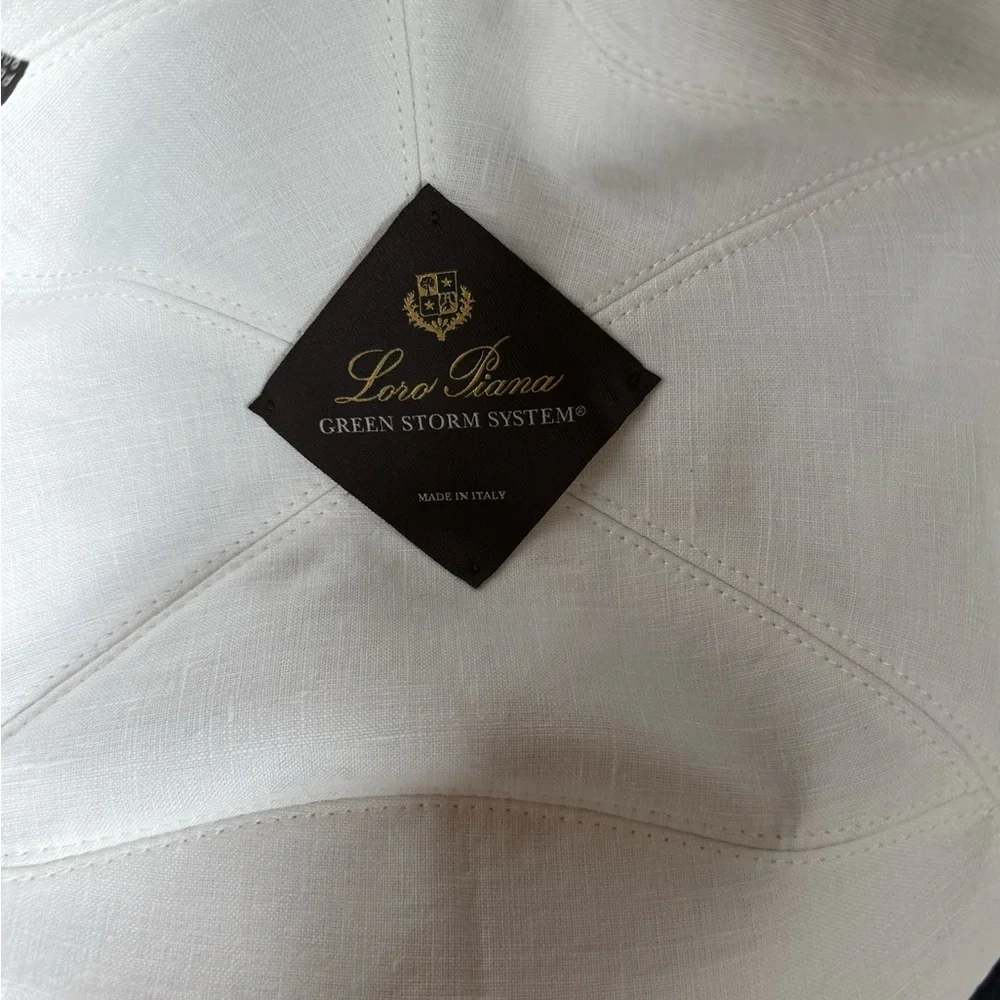 Loro Piana Baseball Cap Storm System Navy Size-S New - Picture 5 of 14